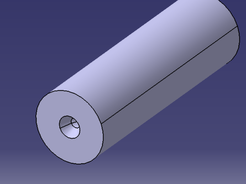 60 Degree Center Hole on Workpiece