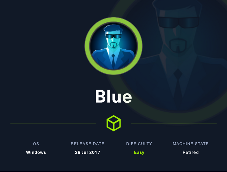 Hack the Box (HtB) Walkthrough: Blue (with bonus Kali initial setup)