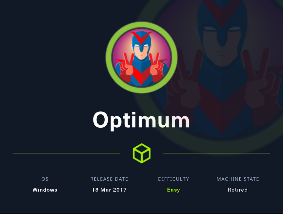 Hack the Box (HtB) Walkthrough: Optimum